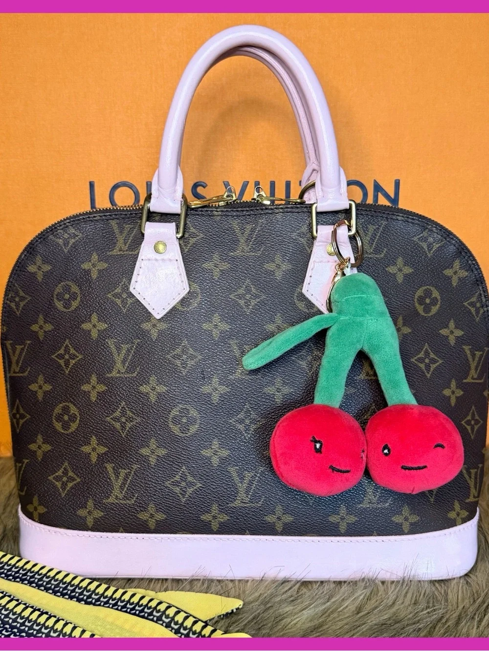 Louis Vuitton Brown Monogram Alma PM